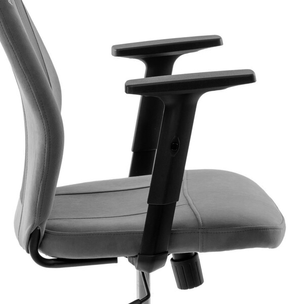 Кресло AVIATOR PLT metalBL флок/ткань, серый, 29/W-12 фото № 12