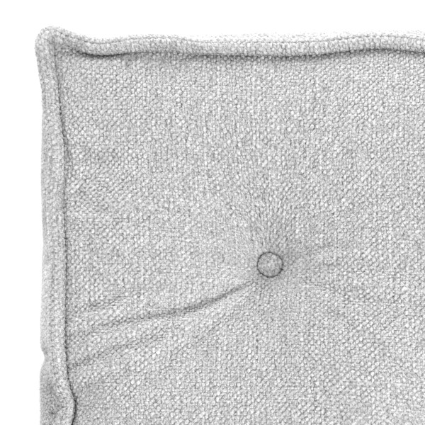 Модуль мягкий угловой Miracle велюр/букле, VT shape silver, 82x81x24 см фото № 9