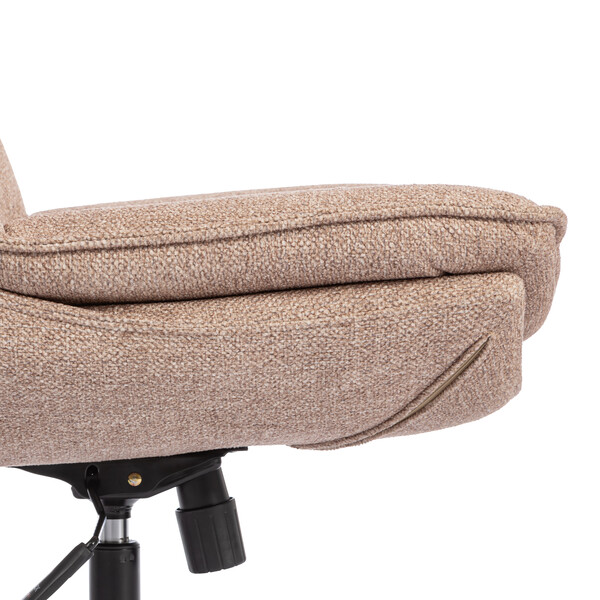 Кресло лаунж Cosmo велюр/букле, VT shape latte фото № 12