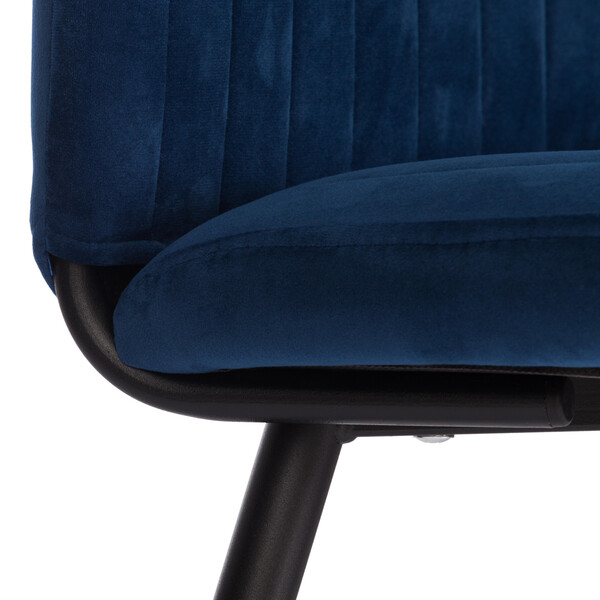 Стул обеденный Monte Carlo велюр, Blue (синий) фото № 9