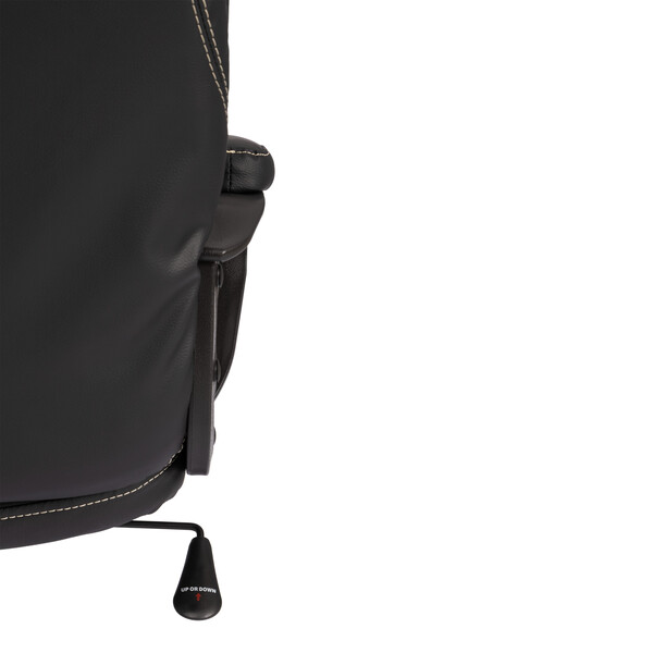 Кресло COMFORT Lux (22) metalBL кож/зам, черный, 36-6 фото № 14