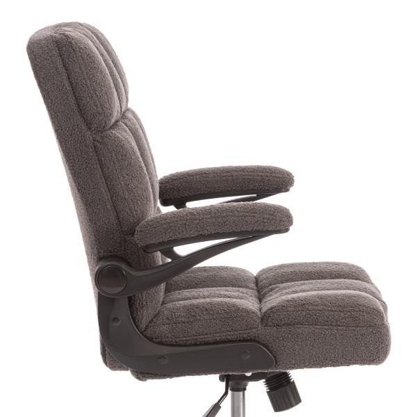 Кресло Lugano ткань teddy, серый фото № 9