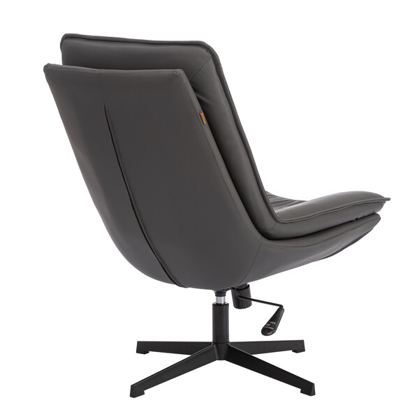 Кресло лаунж Cosmo экокожа, Sharp Графит фото № 4