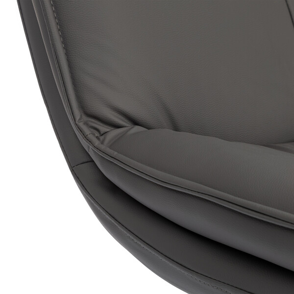 Кресло лаунж Cosmo экокожа, Sharp Графит фото № 8