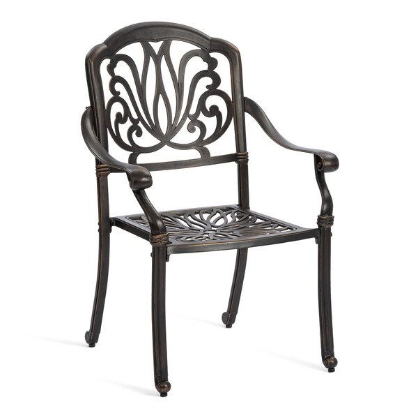 Комплект Secret De Maison Quartet/Квартет (стол +4 стула) алюминиевый сплав, бронза/bronze фото № 6