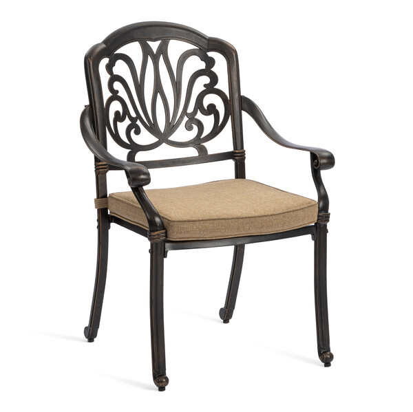 Комплект Secret De Maison Quartet/Квартет (стол +4 стула) алюминиевый сплав, бронза/bronze фото № 7