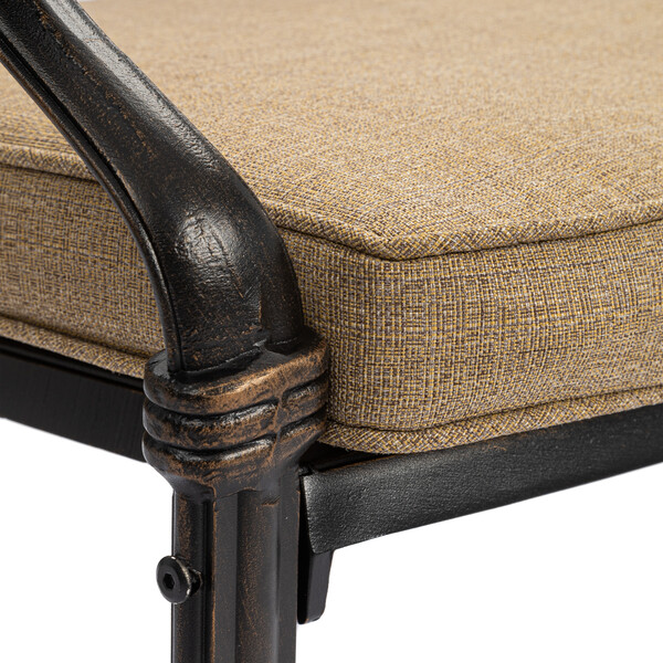 Комплект Secret De Maison Quartet/Квартет (стол +4 стула) алюминиевый сплав, бронза/bronze фото № 16