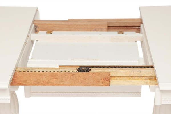 Стол обеденный раздвижной белый «Лоренцо» (Lorenzo) (Белый) фото № 8