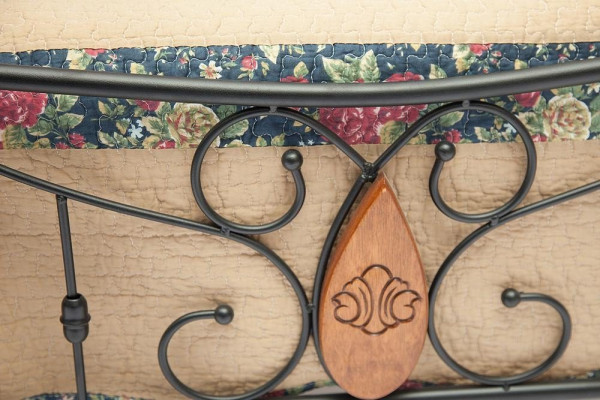 Кровать AT 9003 (металлический каркас) + основание (90см x 200см) фото № 3