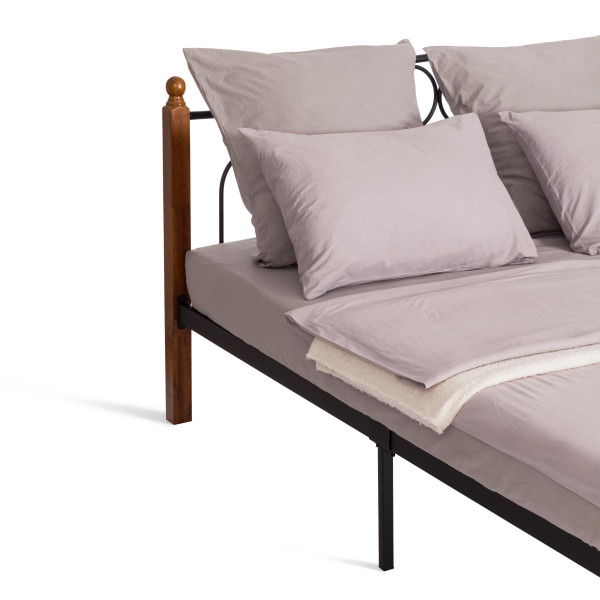 Металлическая кровать AT 808 (металлический каркас) + металлическое основание (160см x 200см) фото № 8