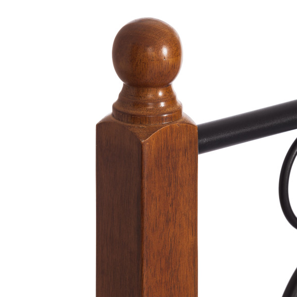 Металлическая кровать AT 808 (металлический каркас) + металлическое основание (160см x 200см) фото № 13