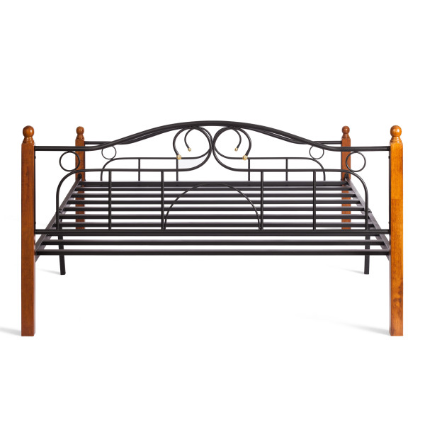 Металлическая кровать AT 808 (металлический каркас) + металлическое основание (160см x 200см) фото № 5