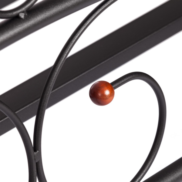 Кровать кованая AT 803 (металлический каркас) + основание (160см x 200см) фото № 12