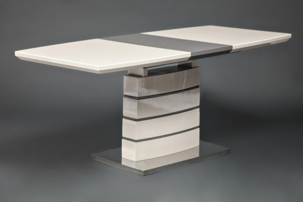 Стол раскладной «Wolf» (mod. 8053-2) (слоновая кость/латте, 140/180x80x76см) фото № 11