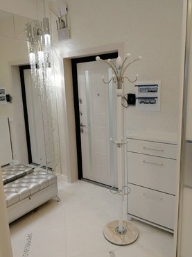 Вешалка напольная XY-030 silver (Серебристый) в Санкт-Петербурге фото покупателя №1