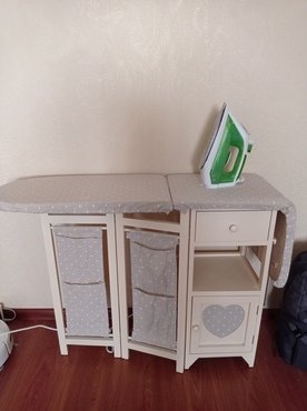 Гладильный комод с 2-мя ящиками Secret De Maison «Amant» (mod. XD1268) (Butter white (слоновая кость) в Санкт-Петербурге фото покупателя №1