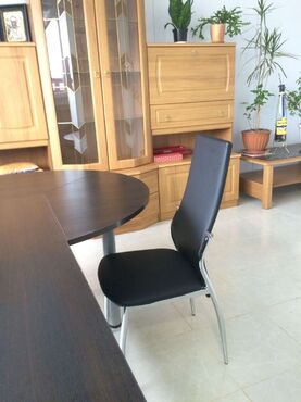 Стул обеденный F68 (Чёрная искусственная кожа) в Санкт-Петербурге фото покупателя №1