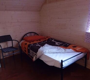 Кровать металлическая односпальная AT 233 (металлический каркас) + основание (90см x 200см) в Санкт-Петербурге фото покупателя №1