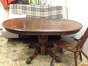 Стол обеденный раскладной «Chandler» 4872 STC (дуб в красноту) (Дуб в красноту) в Санкт-Петербурге фото покупателя №2