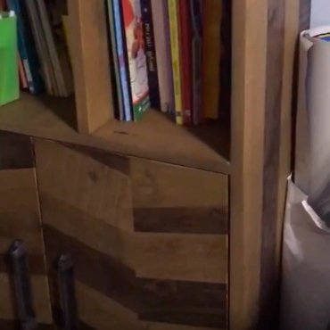 Шкаф книжный Secret De Maison «Largo» (Ларго) (mod. LAR L02-70) (Brown recycled) в Санкт-Петербурге фото покупателя №1