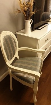 Кресло с мягким сиденьем и спинкой «Fiona 2» (FN-AC2) (Butter white (слоновая кость) в Санкт-Петербурге фото покупателя №1