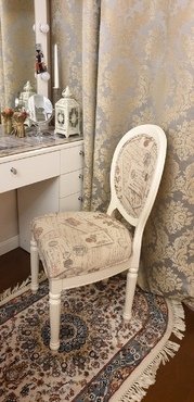 Стул с мягким сиденьем и спинкой «Принцесс» (Princess) (Слоновая кость) в Санкт-Петербурге фото покупателя №1
