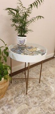 Столик «NY-10501GL» (Белый) в Санкт-Петербурге фото покупателя №1