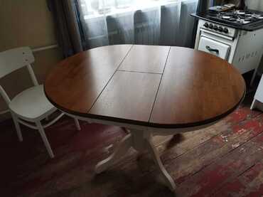 Стол «Navarrese» (mod. E-R36R+12AV NMO-2A) (дуб+кремовый) в Санкт-Петербурге фото покупателя №1